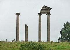 Former portico, Hodnet - geograph.org.uk - 2447778.jpg
