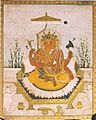 Ganesha Nurpur miniature circa 1810 Dubost p64