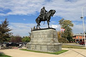 General Custer statue Monroe Michigan.JPG