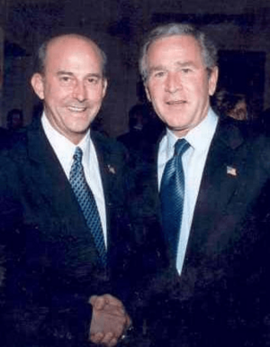 George W. Bush with Louie Gohmert