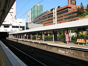 HK Sha Tin Station Platform 2008