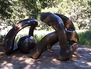 Henry moore hill arches at the NGA