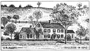 Hillside in 1845