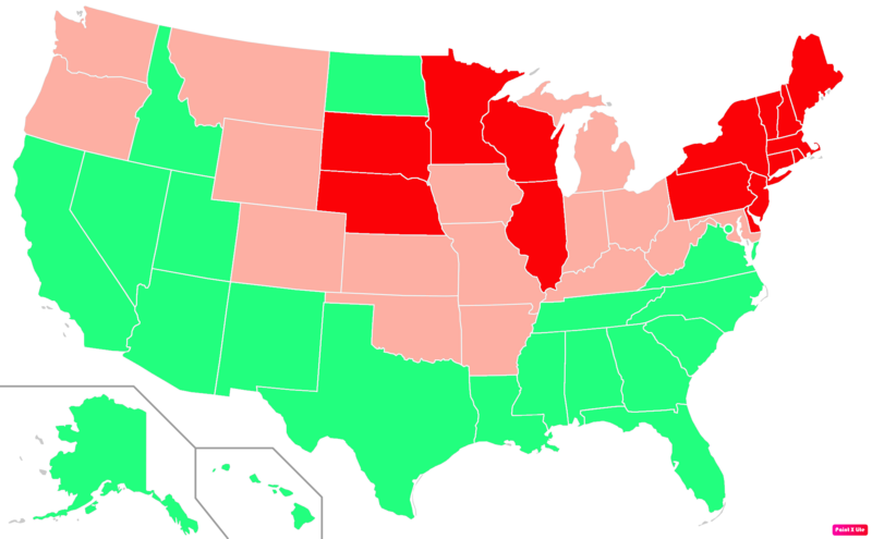 Irish Catholics by state