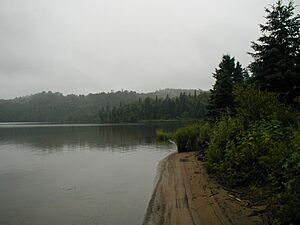 Isle Royale - Beach Near Mouth of Washington Creek