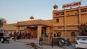 Jaisalmer railway station -Jaisalmer -Rajasthan -20190306 071845