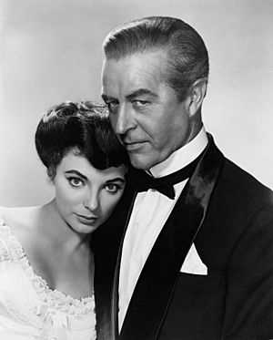 Joan Collins Ray Milland The Girl in the Red Velvet Swing