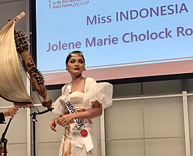 Jolene Marie Cholock-Rotinsulu at Miss International 2019