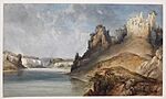 Karl Bodmer View of the Stone Walls 1833