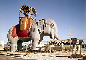 Lucy the Margate Elephant HABS NJ,1-MARGCI,1-7