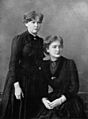 Maria Sklodowska et sa sœur Bronislawa en 1886