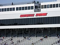 Martinsville Speedway tower in 2011
