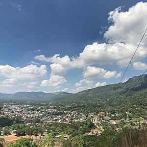 Matale city skyline