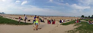 Montrose beach, Chicago 2014