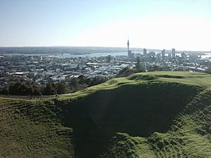 Mount Eden Crater Hollow Auckland