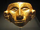 Museo del Oro Tierradentro golden face