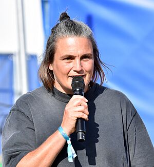 Nadine Angerer - UEFA EURO 2024 Fan Zone Hamburg 04.jpg