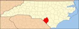 North Carolina Map Highlighting Robeson County.PNG