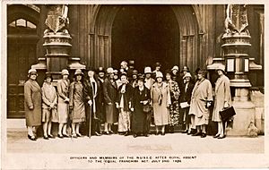 Officers and members of National Union of Societies to Equal Citizenship after Royal Assent to the Equal Franchise Act on 2 July 1928