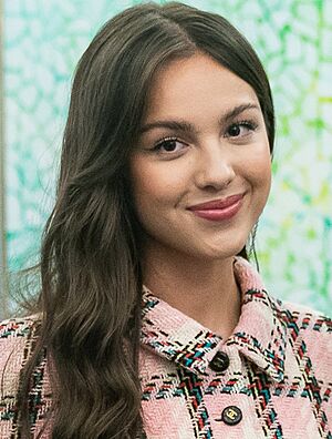 Olivia Rodrigo at Vice President's West Wing office (cropped)
