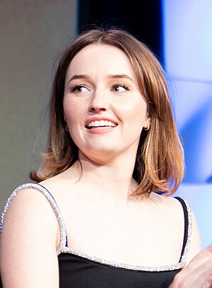 Pedro Pascal, Kaitlyn Dever, and Gabriel Luna at SXSW 2025 03 (cropped).jpg