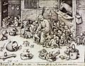 Pieter Bruegel the Elder - The Ass in the School - WGA03526