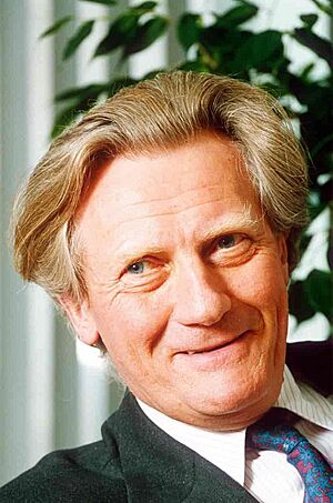 Portrait of Michael Heseltine in 1994