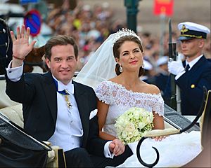 Prinsessan Madeleine & Christopher O’Neill efter bröllopet