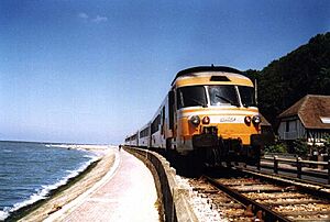 RTG Houlgate - Digue de la Rue des Bains 1989