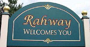 Rahway Welcome Sign