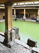 Roman Baths, Bath - Main bath