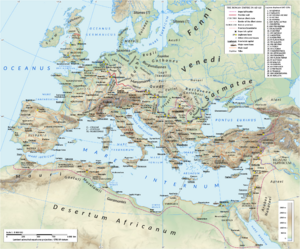 Roman Empire 125 general map