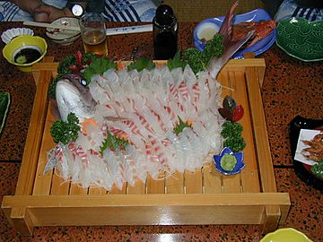 Sashimi-dish Red seabream01