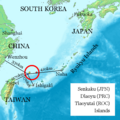 Senkaku Diaoyu Tiaoyu Islands