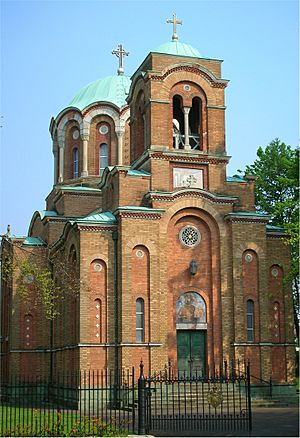 Serbian Orthodox Church of St Lazar, Bournville.jpg