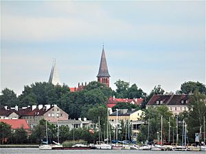 Skyline of Ostróda