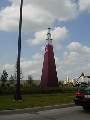 Monument on US 90 Alternate