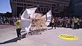 Strandbeest by Theo Jansen on Boston City Hall Plaza