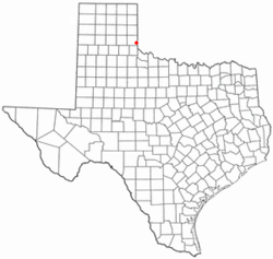 Location of Dodson, Texas