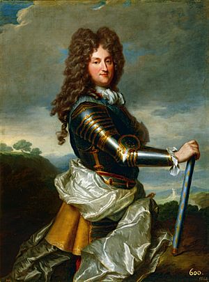The Duke of Orléans future Regent of France by Jean Baptiste Santerre (Museo del Prado)