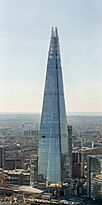 The Shard, completed in 2012 at 309.6 metres tall