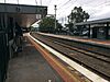 Northbound view from Tooronga platform 1 facing towards platform 2