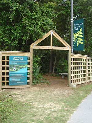 Trailhead for the Roosevelt Nature Trail