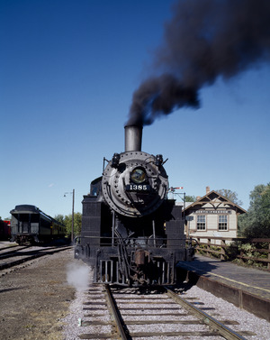 Train locomotive, Mid-Continent Museum, Wisconsin LCCN2011630627.tif