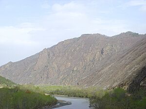 Tumen River near Songhak-ri