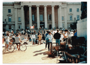 View of Peace Village Demonstration '90