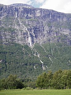 Vinnufossen, Sunndal, Norway (front)
