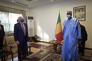 Visit of Josep Borrell Fontelles, Vice-President of the European Commission, to the President of Mali