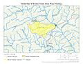 Watershed of Brooks Creek (Haw River tributary)