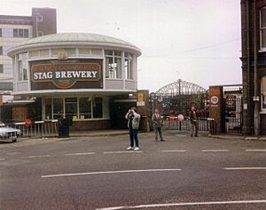 Watney Combe Reid - the Stag Brewery, Mortlake 1989 - geograph.org.uk - 346844
